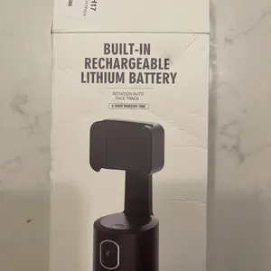 Product Review of auto Face Tracking Tripod, Mother's Day Gift,No App Required, 360° Rotation Face Body Phone Camera Mount Smart Shooting Phone Tracking Holder for Live Vlog Streaming Video, Rechargeable Battery Accessories Selfie from B**a