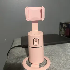 Product Review of auto Face Tracking Tripod, Mother's Day Gift,No App Required, 360° Rotation Face Body Phone Camera Mount Smart Shooting Phone Tracking Holder for Live Vlog Streaming Video, Rechargeable Battery Accessories Selfie from M**e **