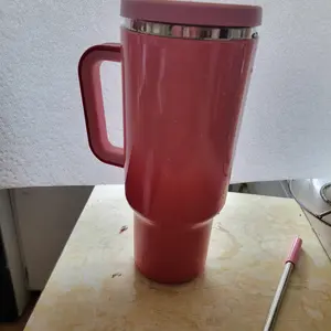 Product Review of 【Latest Style】 - Meoky 40oz Stay Hot Or Cold All DayStainless Steel Thermos Cup, Perfect For Car, Office & Travel, Large Capacity, Trendy Design, Valentine's Day gift Ready Glow-In-The-Dark White Marine Life, Insulated Mug Tumbler With Handle from C**a