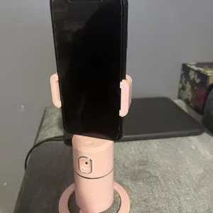 Product Review of auto Face Tracking Tripod, Mother's Day Gift,No App Required, 360° Rotation Face Body Phone Camera Mount Smart Shooting Phone Tracking Holder for Live Vlog Streaming Video, Rechargeable Battery Accessories Selfie from M**e **