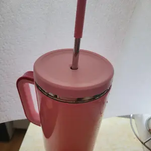 Product Review of 【Latest Style】 - Meoky 40oz Stay Hot Or Cold All DayStainless Steel Thermos Cup, Perfect For Car, Office & Travel, Large Capacity, Trendy Design, Valentine's Day gift Ready Glow-In-The-Dark White Marine Life, Insulated Mug Tumbler With Handle from C**a