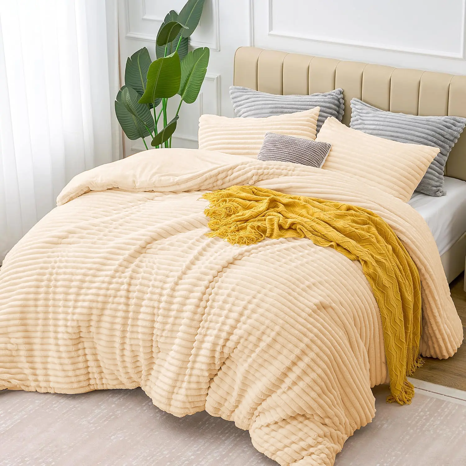 TORAX drawn fleece thick quilt fluffy bedding super soft double-sided fleece material tentacles warm multi-size optional overall machine washable quilt-free use