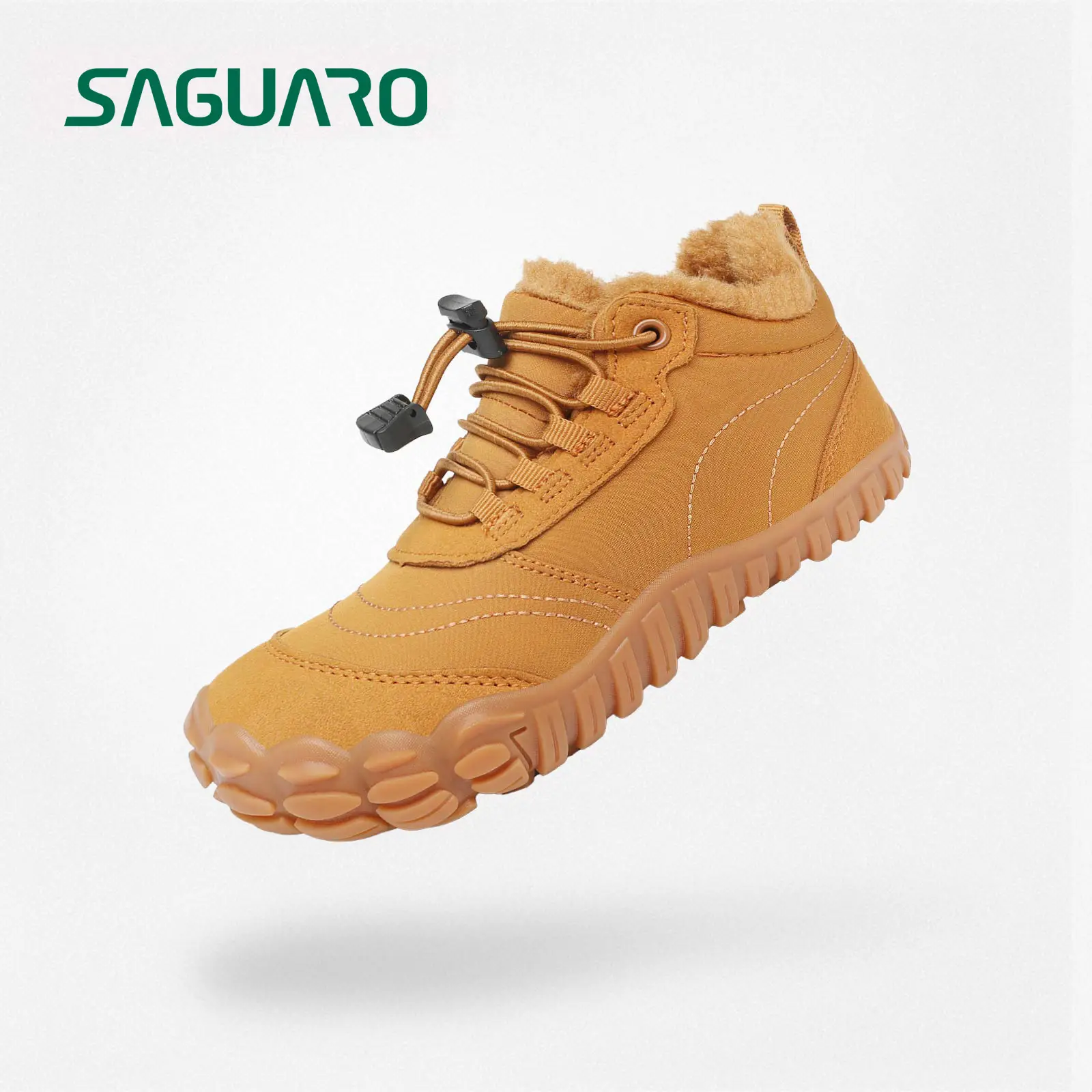 Saguaro Kid's Will II - Winter Barefoot Shoes/Grip the Ground-Cool and Carefre Fashion Boots Casual Outdoorfun