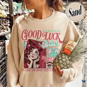 Chappell Roan Sweatshirt Good Luck Babe,Good Luck Babe,Rise And Fall Of A Midwest Princess, Chappell Roan Pizza Hot To Go,Good Luck Babe T-shirts, Crewnecks, Hoodies – Gifts Suitable for Anyone