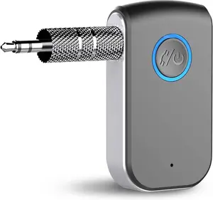 Bluetooth AUX Adapter for Car,.mm Wireless Receiver AUX Bluetooth Car Adapter,HandsFree Call for Cars, Speakers, Stereo Systems and Headphones