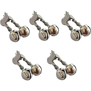 5 Pieces of Iron Clamp Rivet Bells, Fishing Alarm, Sea Night Fishing Rod Alarm