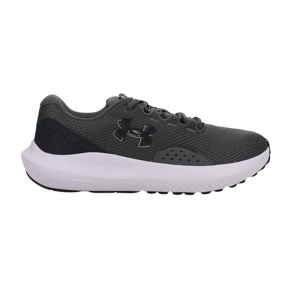 Under Armour Mens Charged Surge 4 Running Sneakers Shoes - Grey