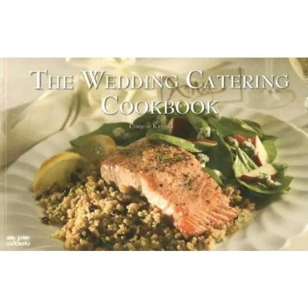 Used The Wedding Catering Cookbook by Christie Katona (Paperback) - 0.5 lb Celebrations Guide with Cost Control, Cost, Quality, and Beauty of Presentation Focus, Detailed Tips, Quality Control, 0.5 Pounds