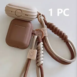 Bluetooth-compatible Earphone Case, Travel Accessories, Wireless Headset Box, Headphones Earbuds, Fashion Cover, Minimalist Design, Silicone Material, Flexible Shell, Protection