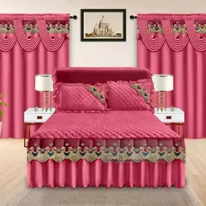5 pcs bedspread home fashion bedding set