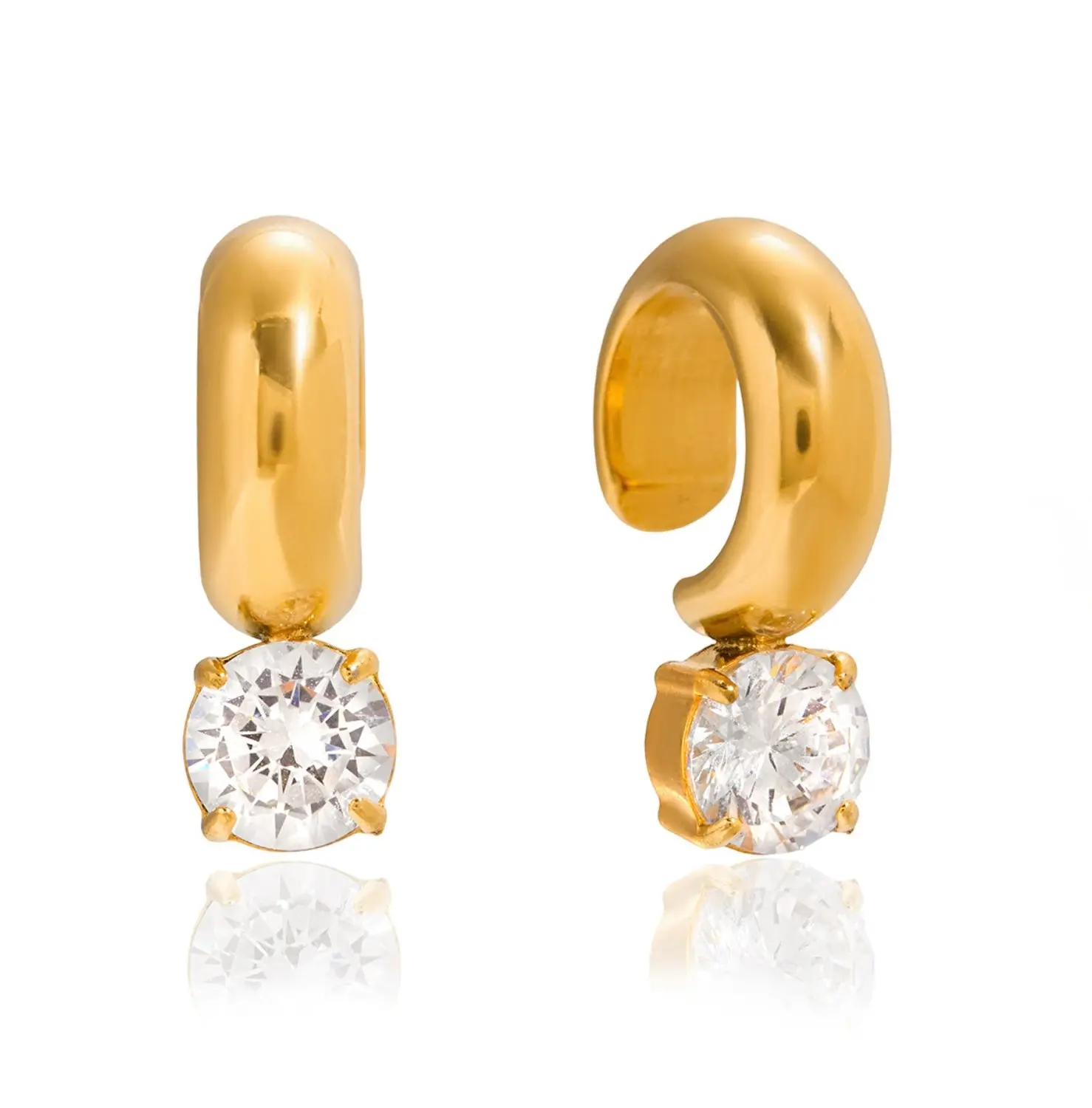 Cali Ear Cuff - 18k Gold Plated Stainless Steel