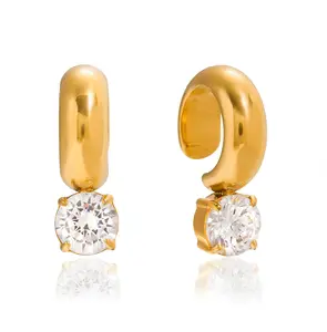 Cali Ear Cuff - 18k Gold Plated Stainless Steel