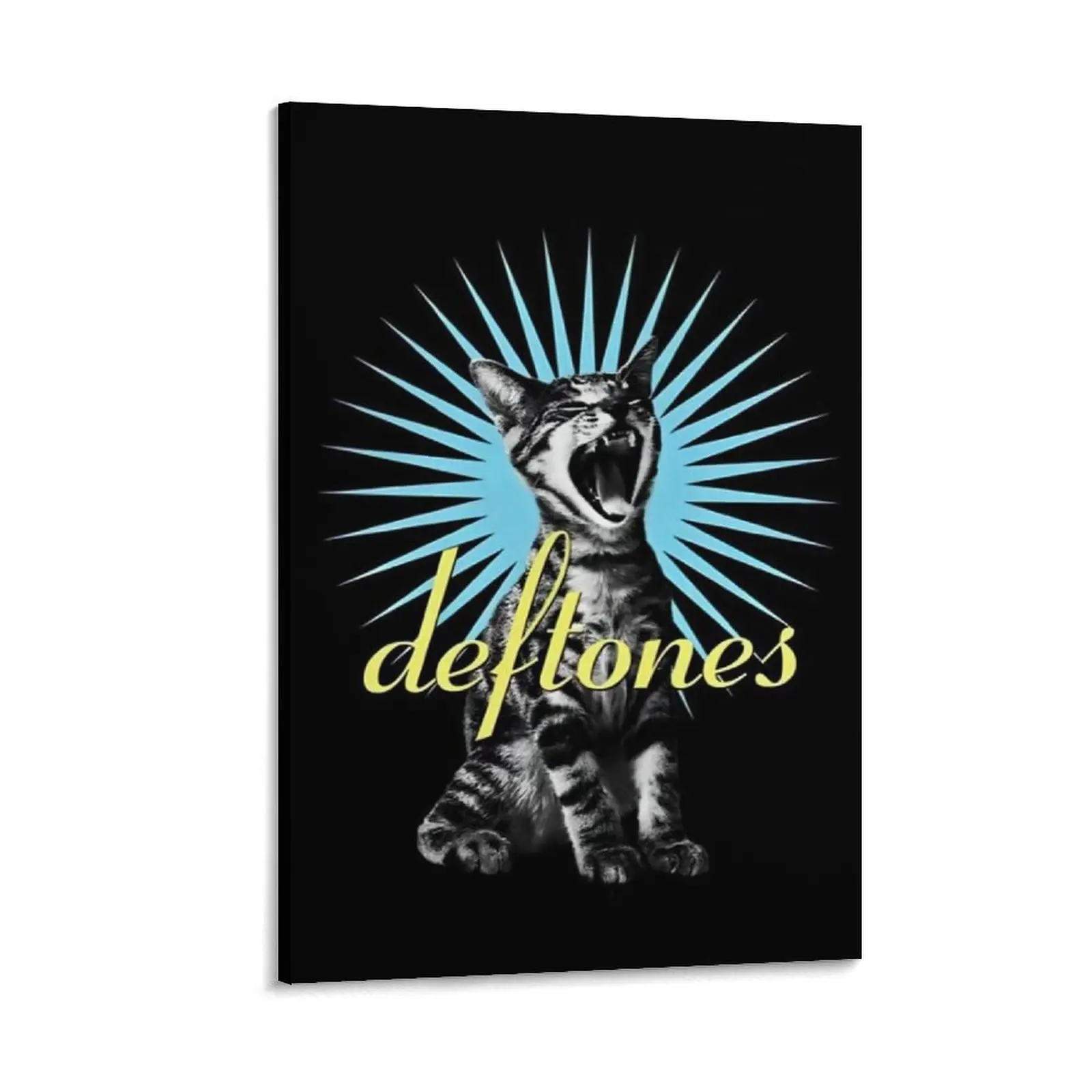 Augcols Deftones Band Poster. Music Canvas Print. Wall Decor for Fans. Rock Band Art. Room Adornment. Poster Canvas Wall Art For Bedroom Decor Bar Office Room Decor Gift
