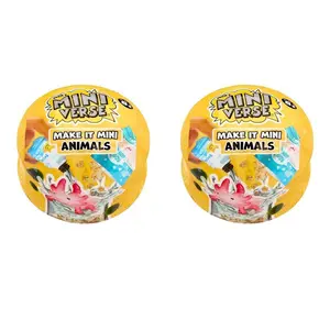 New Miniiverse Blind Box Genuine Mystery Box Animal Series Diy Figures Includes Hamster & Dutch Pig Ideal Birthday Gift Toy