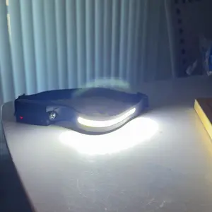 BIAT Headlamp Rechargeable 2PCS, 230° Wide Beam Head Lamp LED with Motion Sensor for Adults - Camping Accessories Gear, Waterproof Head Light Flashlight for Hiking, Running, Repairing, Fishing, Cycling