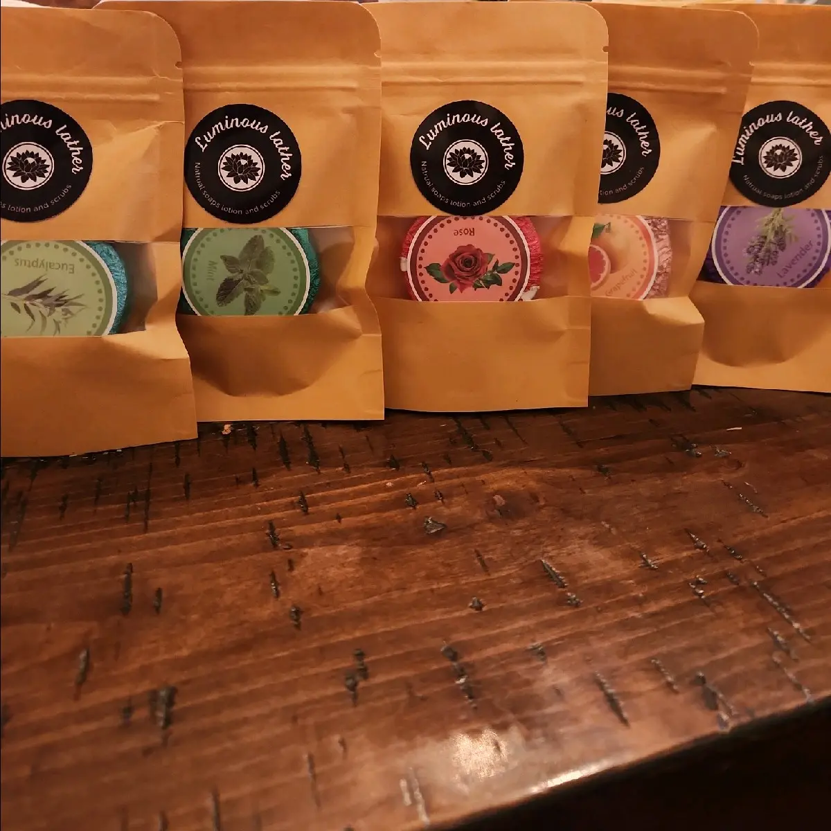 Aroma therapy shower steamers