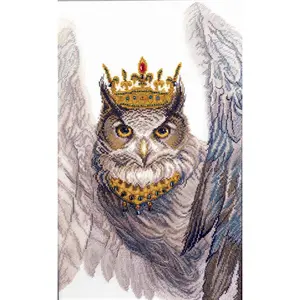 Counted cross stitch kit M-540C Owl