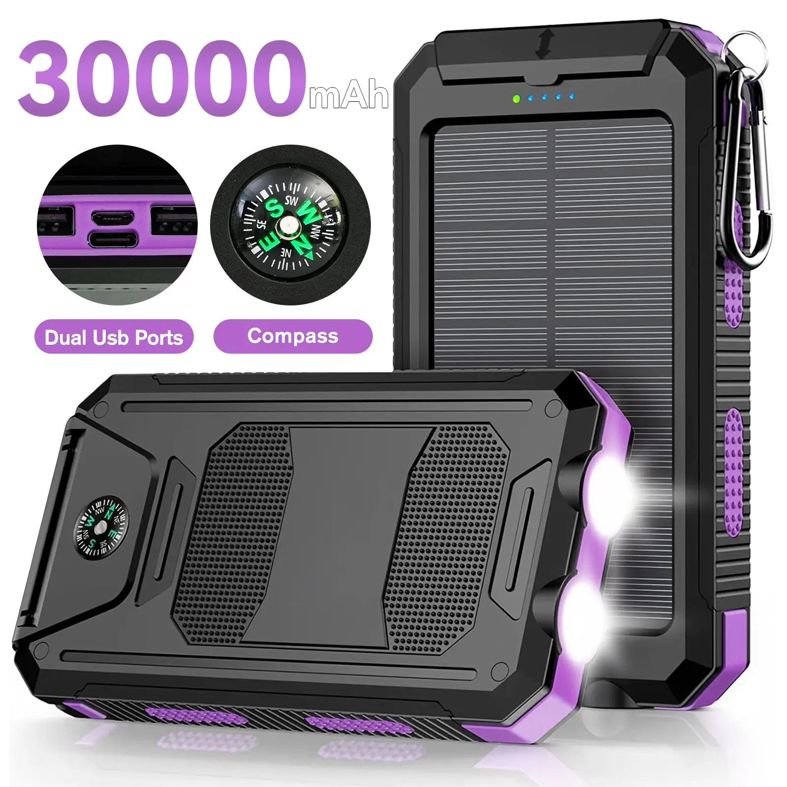 Purple-30000mAh