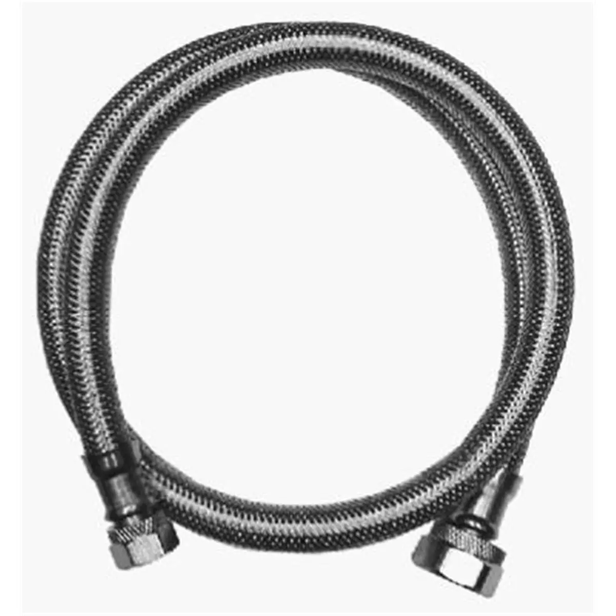 212 MAIN 7223-20-38-2 Stainless Steel Lead-Free Compression Faucet Connector, 0.38 C x 0.5 Female Iron Pipe, 20 in., Plumbing Accessories, Bathroom Fixture Accessories, Accessories For Plumbing