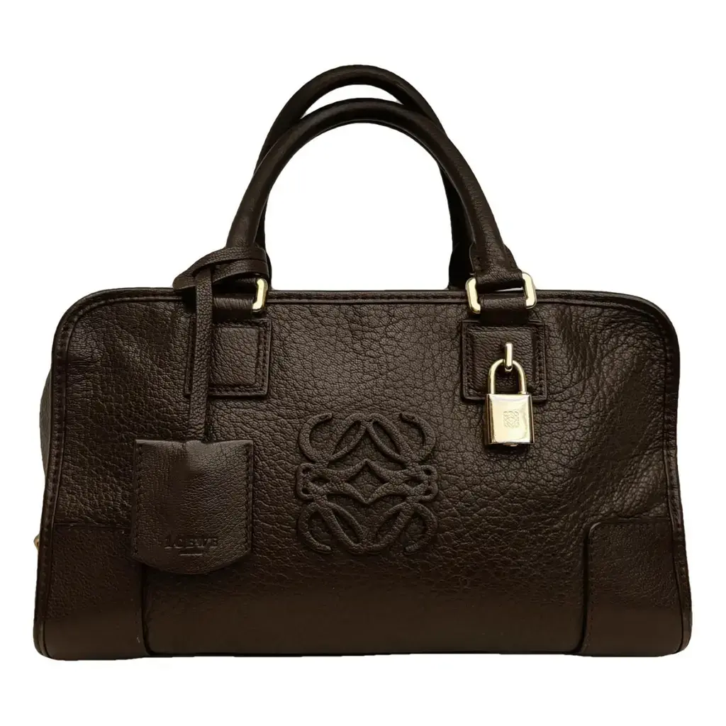 Pre-owned Loewe Leather Handle bag Amazona handbag 4000032167159