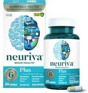 Brain Support Supplement with Clinically Tested Nootropics, Boosts Memory Focus Concentration and Mental Clarity, Daily Cognitive Formula with Phosphatidylserine and B Vitamins