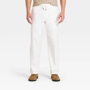 Men's Relaxed Fit Beach Pull-On Pants - Goodfellow &Co