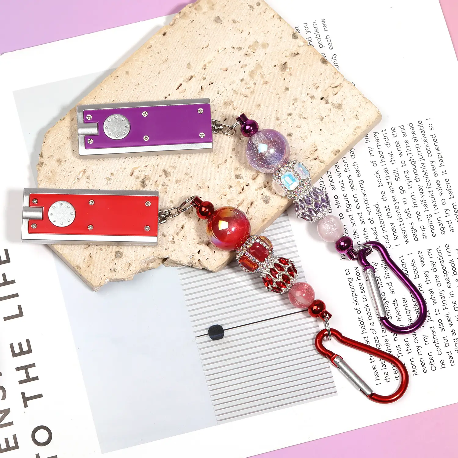 【P229] 4 color pen, lamp, and more for DIY