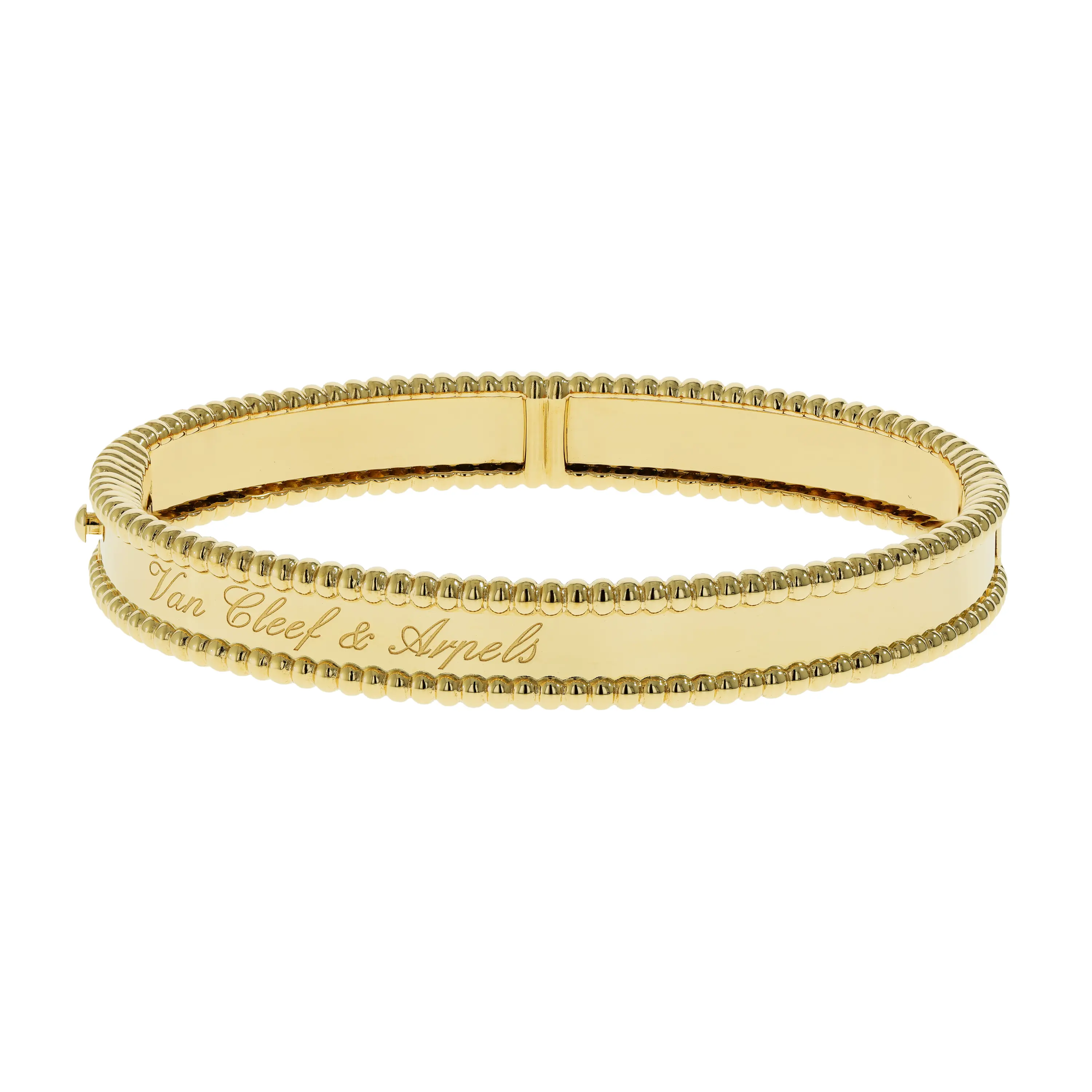 Pre-owned Van Cleef & Arpels Perlee Bangle Bracelet