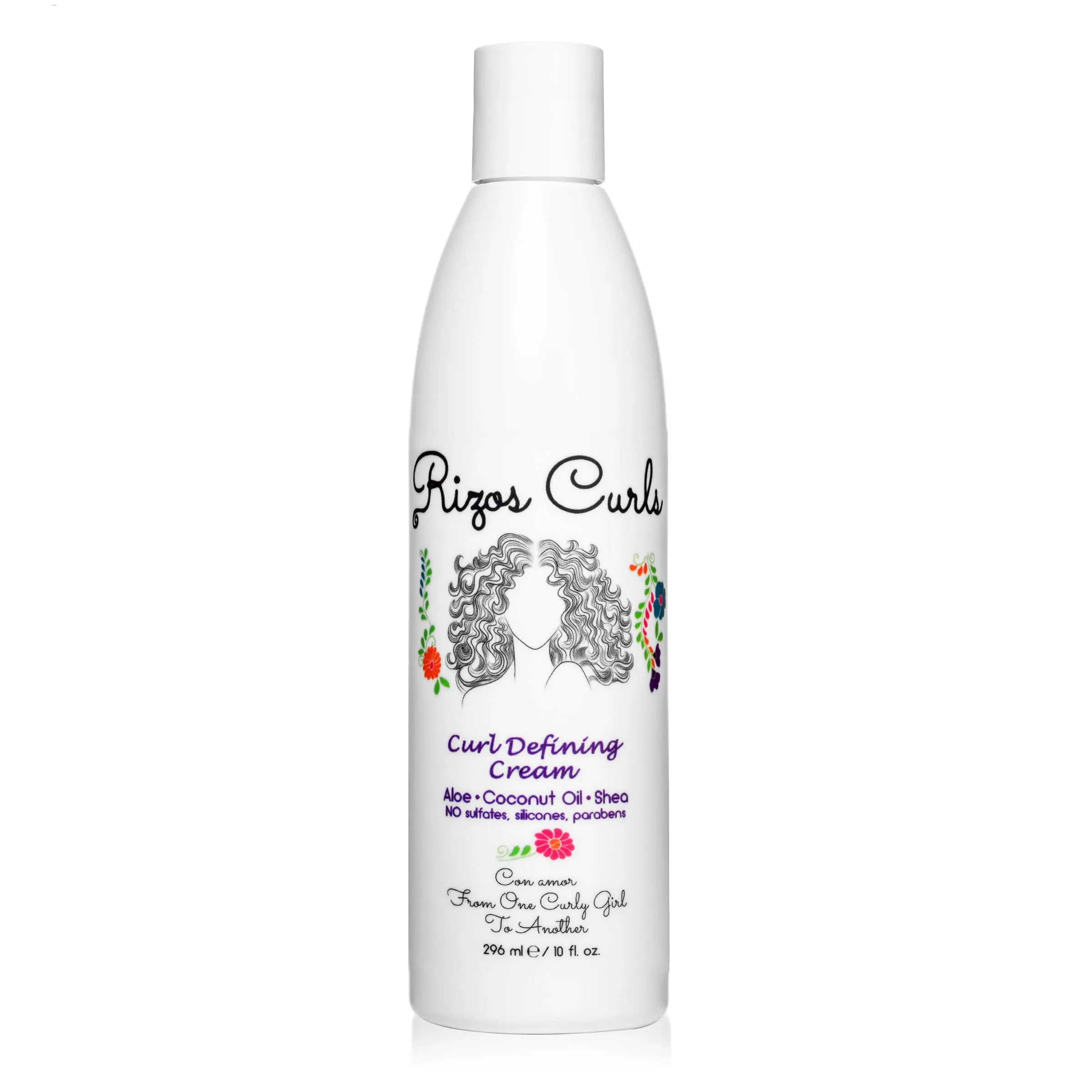 Rizos Curls Curl Defining Cream with Coconut Oil & Shea Butter for curl definition, frizz control, ideal for curly, coily and wavy hair Rizos Curls Curl Defining Cream with Coconut Oil & Shea Butter for curl definition, frizz control, ideal for curly, coily and wavy hair