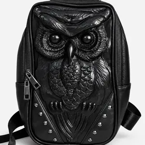 Shadow Owl Backpack – Premium 3D Designer Travel Bag SKU: 3187
