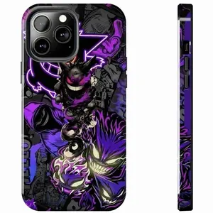 Anime-Style Gengar Ghost Monster Design iPhone Case — Compatible with iPhone 17/16/15/14/13/