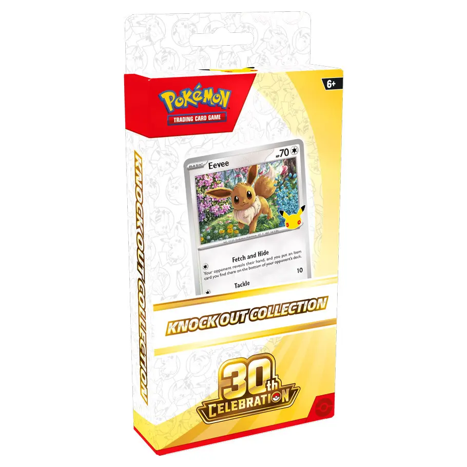 Pokémon TCG: 30th Celebration: Knockout Collection (2-packs inside)