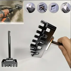 Creative Square Hole Cutter, Manganese Steel Rectangular Slot Cutter, Electric Box Cutting Saw, One Step Square Punch Tool