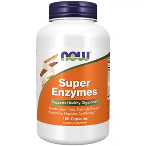 Super Enzyme Caps 180 Caps by Now Foods