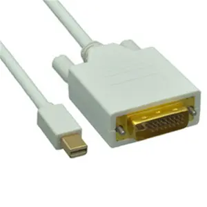 Cable Wholesale Mini DisplayPort to DVI Video Cable, Mini DisplayPort Male to DVI Male, 15 foot