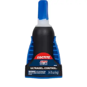 Super Glue 0.14 oz. Ultra Gel Control Clear Applicator  (each)