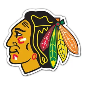 Chicago Blackhawks 8" Car Magnet