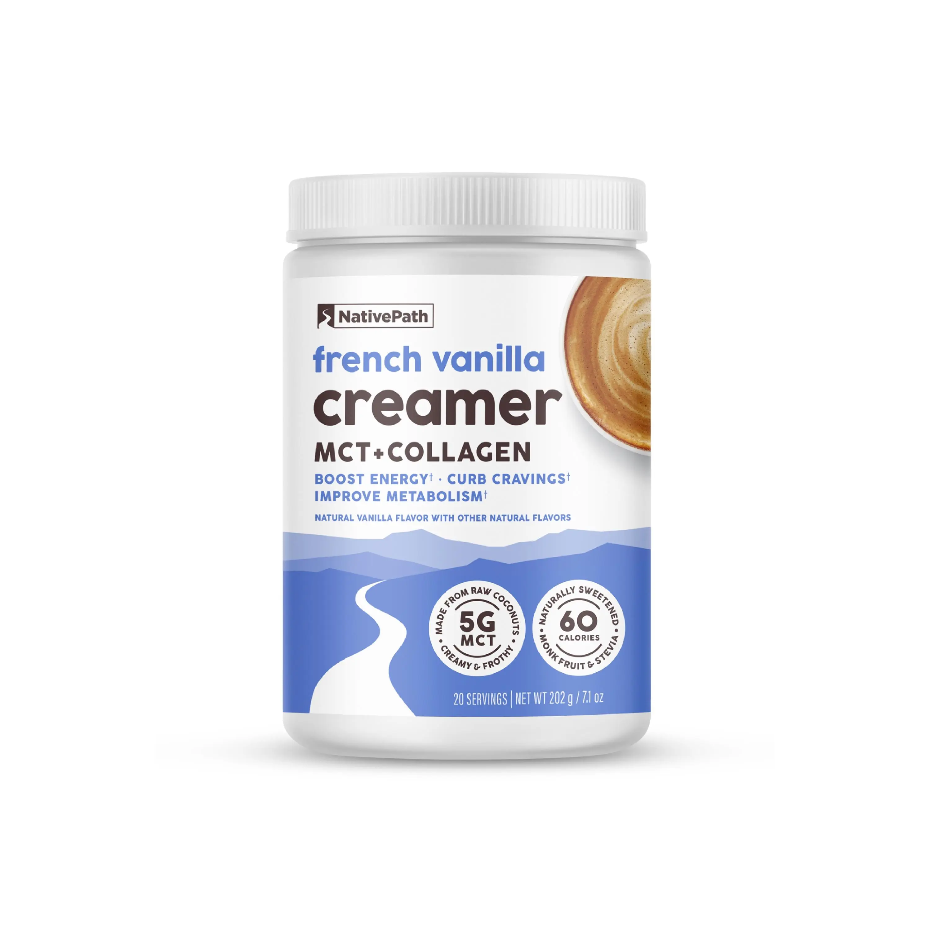 Collagen Coffee Creamer, 20 Servings Collagen Coffee Creamer, 20 Servings