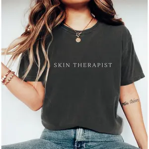 Comfort colors Esthetician Shirt Skin Therapist Crewneck Esthetician Tee Beautician Gift Aesthetician Gift R414Esthe