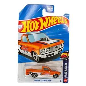 Hot Wheels Custom '72 Chevy LUV Orange Mainline 127/250 Diecast Car