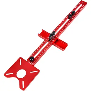 4 in 1 Router Milling  Bracket,Router Circle  Jig, Multifunctional Cabinet Router Guide for  Circles Milling