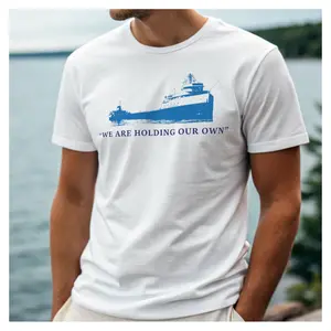Edmund Fitzgerald Michigan Graphic Tee, Remember The Fitz Edmund Fitzgerald T-Shirt