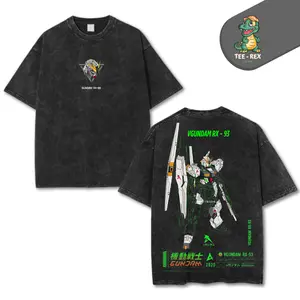 RX-93 V1 - Gundam Graphic T-Shirt – Premium Cotton Tee for Mecha Fans, Unisex Fit, Sharp Print, Streetwear Style, All Sizes – Iconic Gundam Design for Anime Lovers & Collectors – Trending