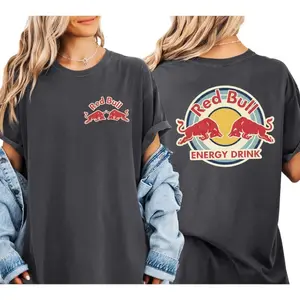 Black and White Racing-Style Unisex Reversible T-Shirt |   Soft 100% Cotton Short-Sleeve Top |   The Perfect Gift for Racing Enthusiasts |   Star Boy Bull T-Shirt (Women's) - Everyday Wear, Women's Clothing