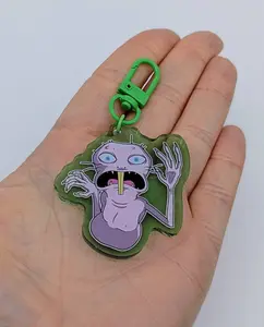 Smiling Friends Mole Man Keychain!