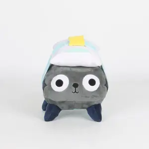 Dandy's World Star Time Pebble Plush Toy Cute Anime Doll Stuffed Animal for Kids Birthday Christmas Gifts Horror Game Plushie Dolls Cartoon Scrap Pillow
