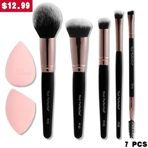 RP 7PCS Makeup Brush Set Real Perfection R2006 Upgraded Facial Kit