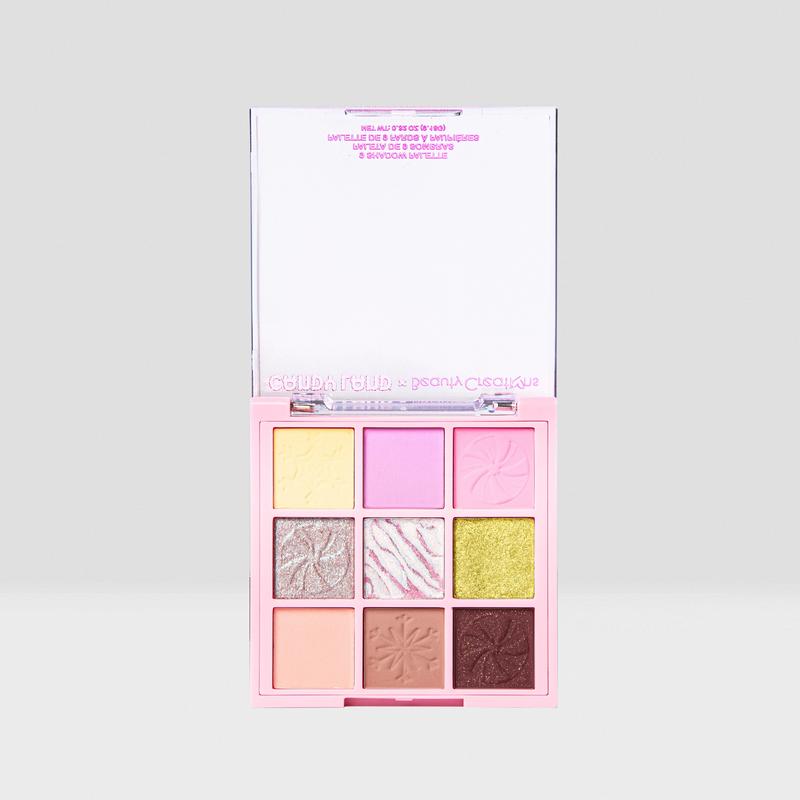 Candy Land x Beauty Creations Sugar High Shadow Palette & 4-Piece Brush Set