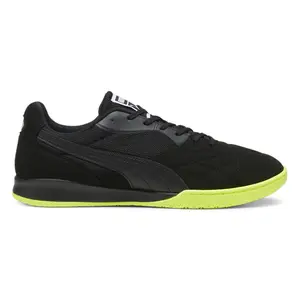 PUMA Mens King Indoor Soccer Cleats  - Black
