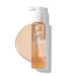 MIDHA BROWN RICE BRIGHTENING CLEANSING OIL, 5.07fl.oz/150ml,Radiant Skin, Deep Moisturising, Gentle Daily Cleanser, Face Wash for Sensitive Skin, Nourishing Care, Vitamin C